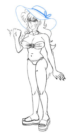 Sakura Rough Sketch Sakura Rough Sketch